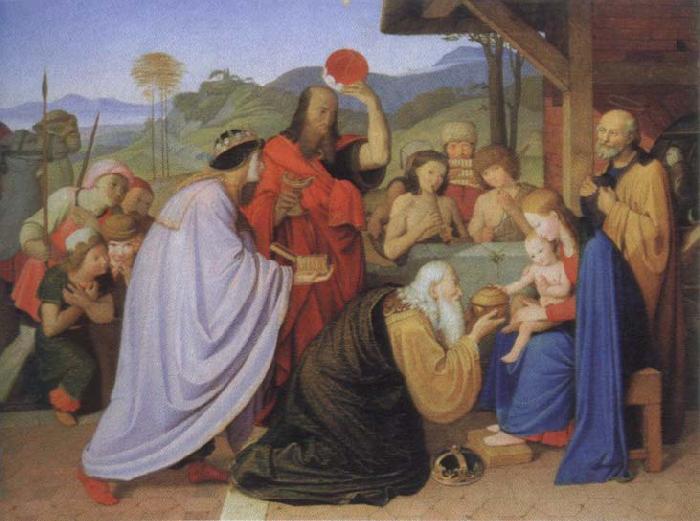 Friedrich overbeck adoration of the kings